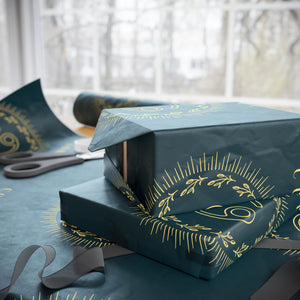 Gift Wrapping Paper Cancer Zodiac Holiday Christmas Birthday