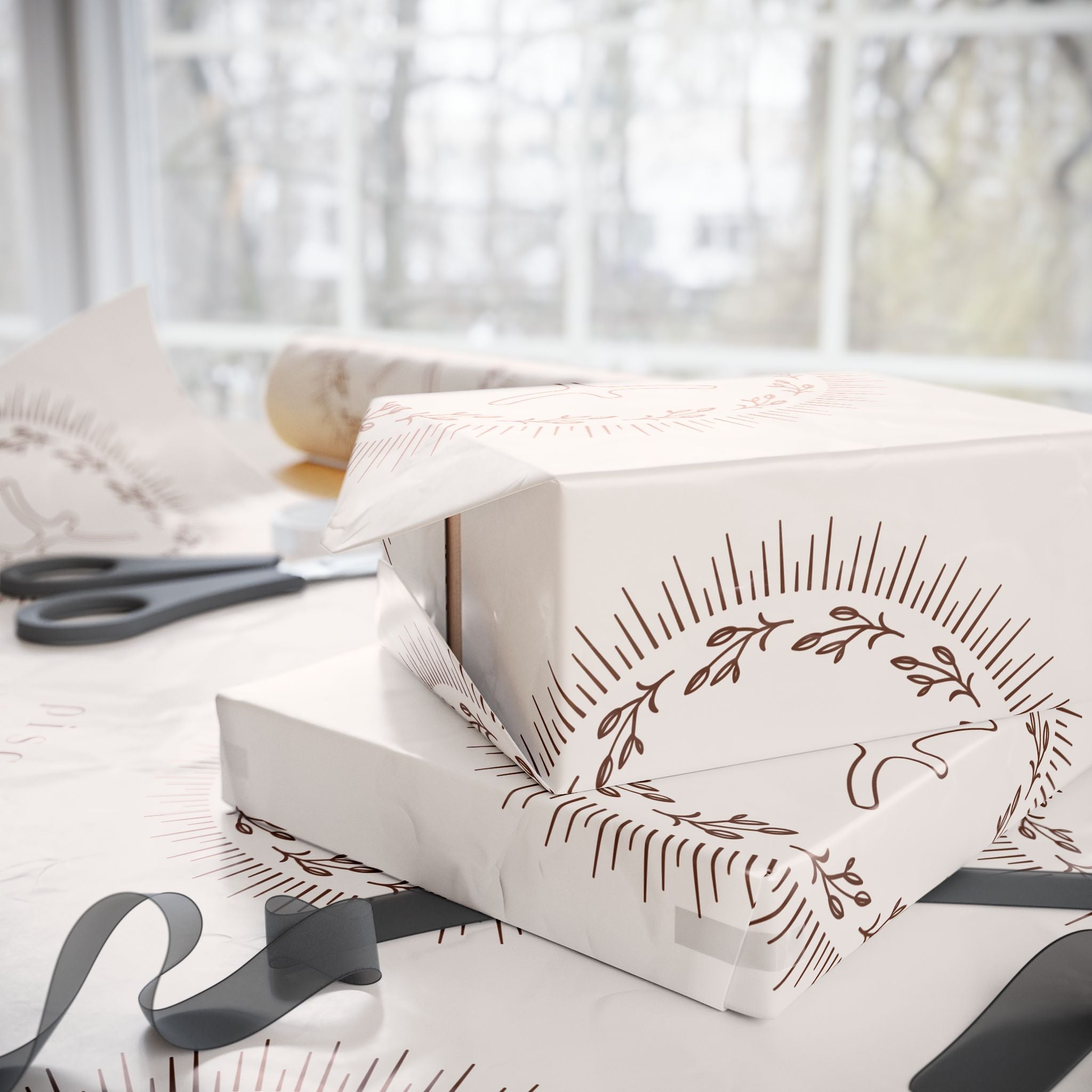 Gift Wrapping Paper - Pisces Zodiac for Birthdays and Christmas