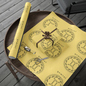Gift Wrapping Papers - Gemini Zodiac Themed for Holidays and Birthdays