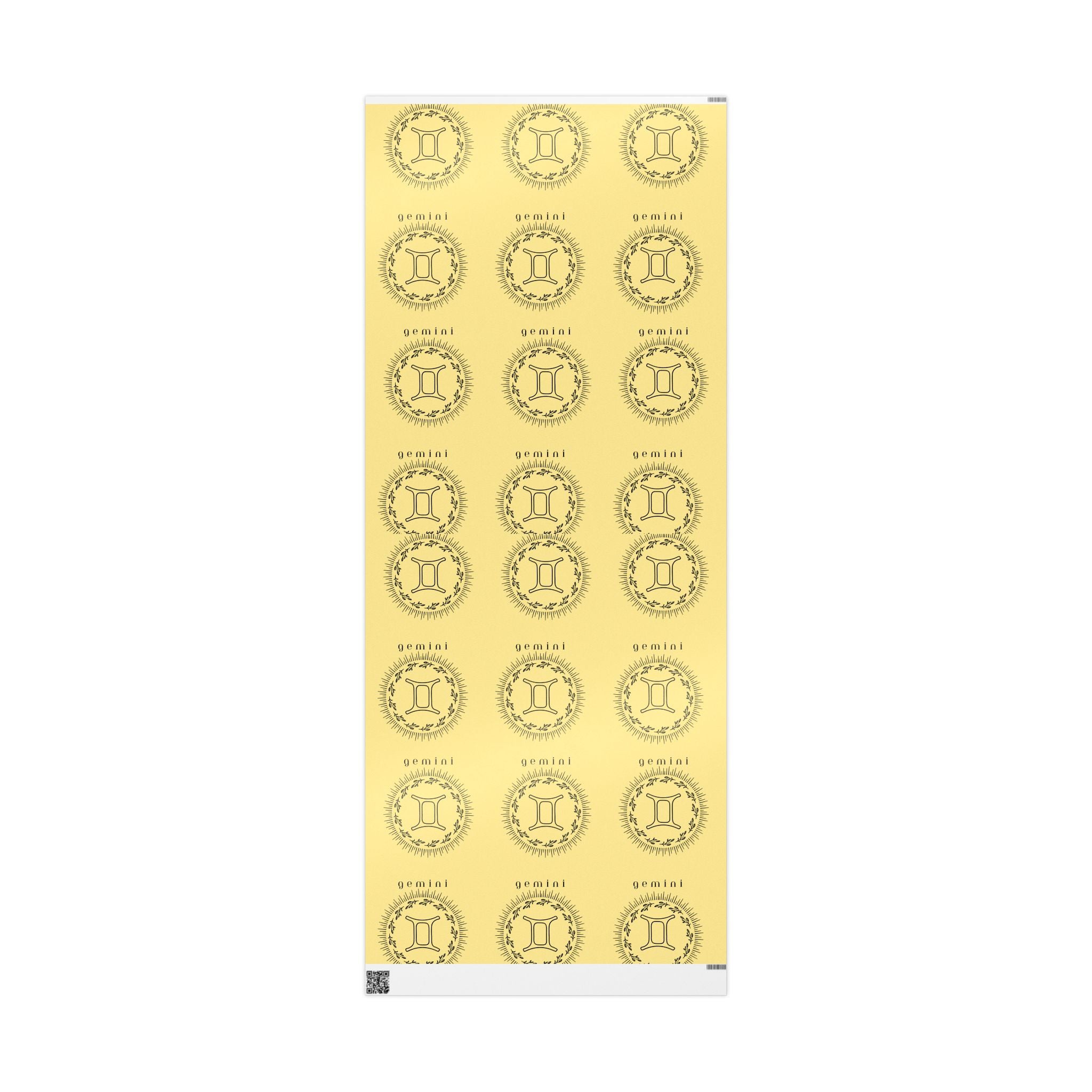 Gift Wrapping Papers - Gemini Zodiac Themed for Holidays and Birthdays