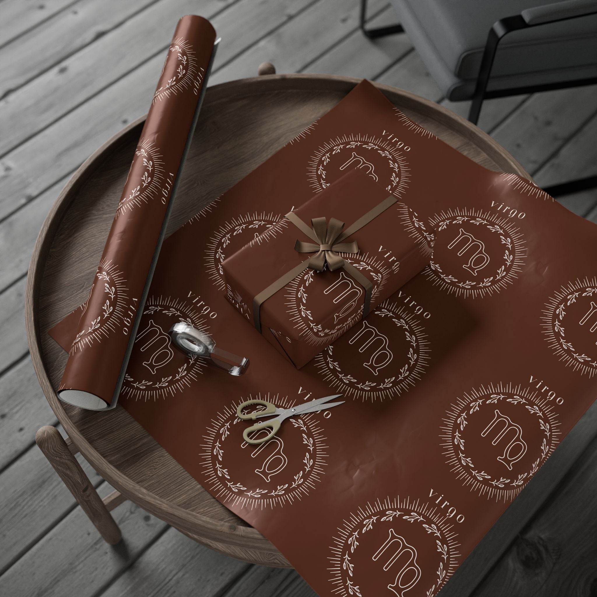 Gift Wrapping Papers - Virgo Zodiac Themed for Holidays and Birthdays