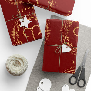Gift Wrapping Paper Aries Zodiac Holiday Christmas Birthday